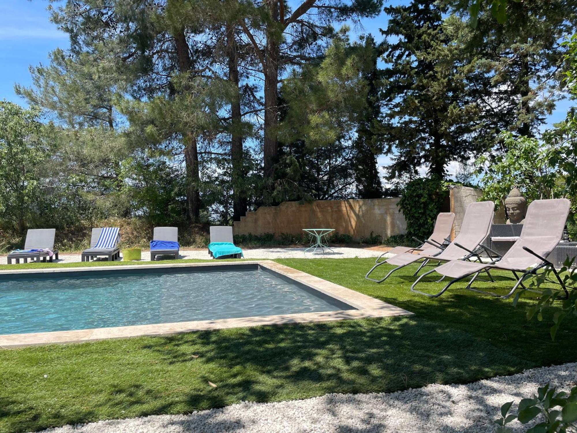 Superbe Annaix De Villa Aix-en-Provence Bagian luar foto
